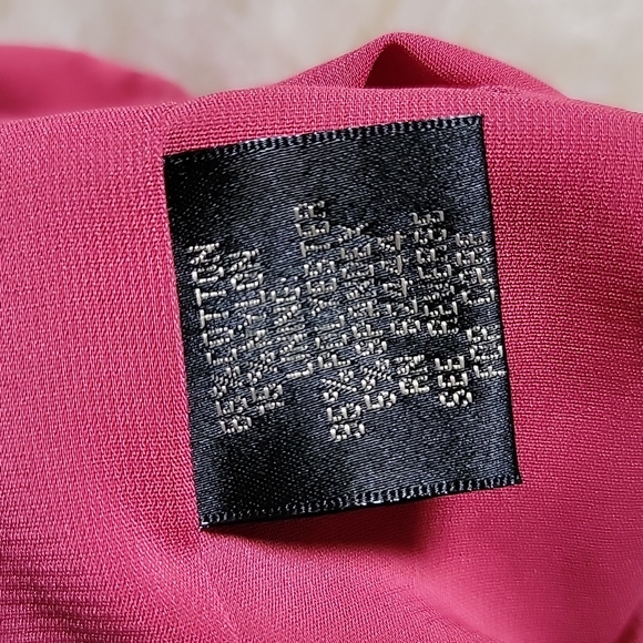 Nicole Miller Artelier 006082 Scalloped Tier Halter Neck Sheath Dress - Picture 7 of 10